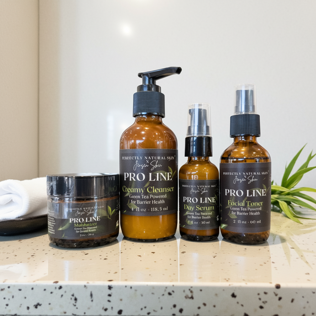 Complete Facial Care Starter Set - Skin Barrier Health (PRO LINE)-Facial Care-Perfectly Natural Soap