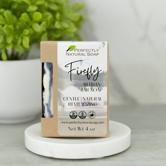 Firefly Natural Soap Bar 4oz | Seasonal Handmade Soap | Perfectly Natural|Bar Soap
