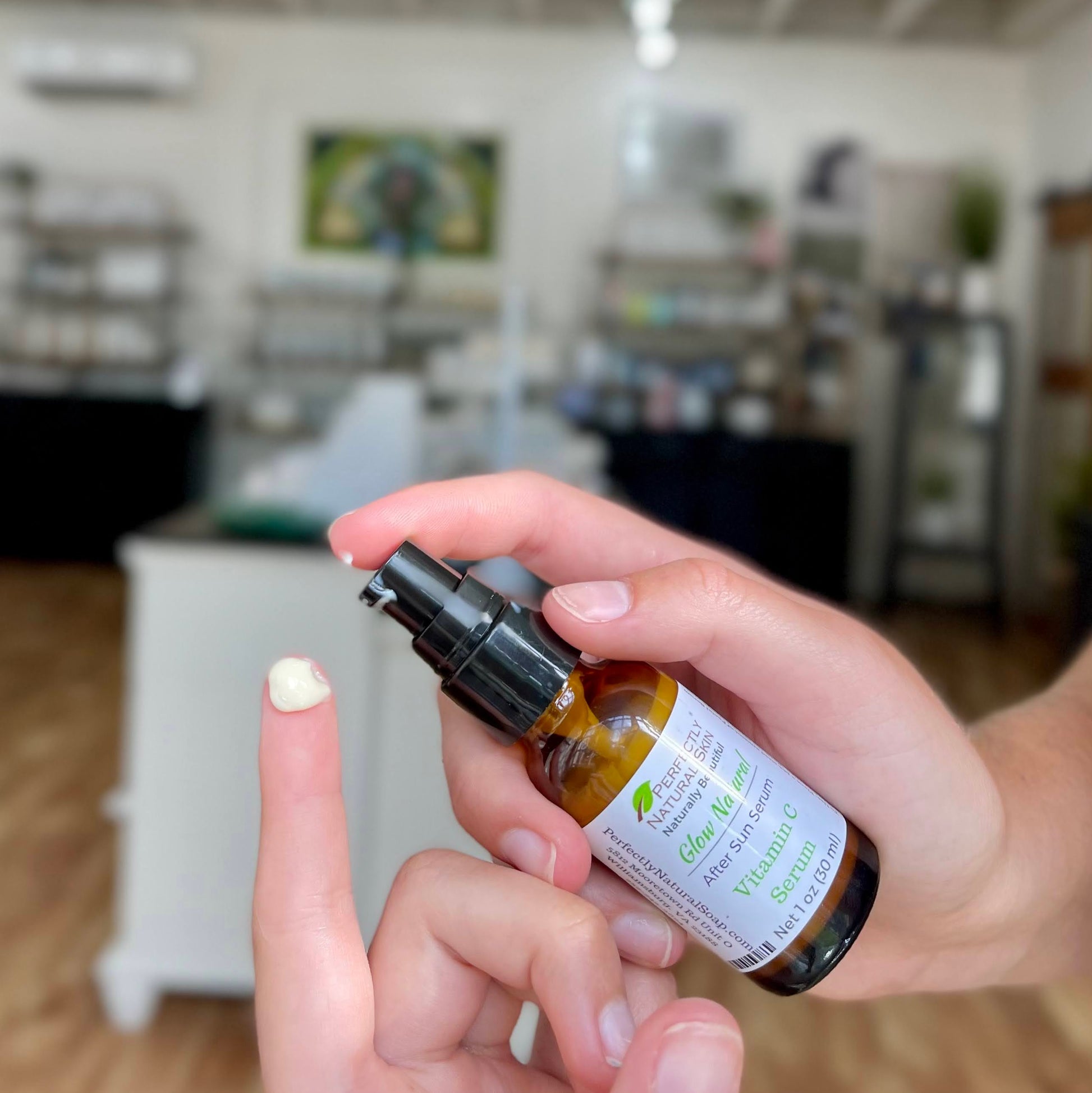 Glow Natural After Sun Facial Serum, 1oz-Facial Care-Perfectly Natural Soap