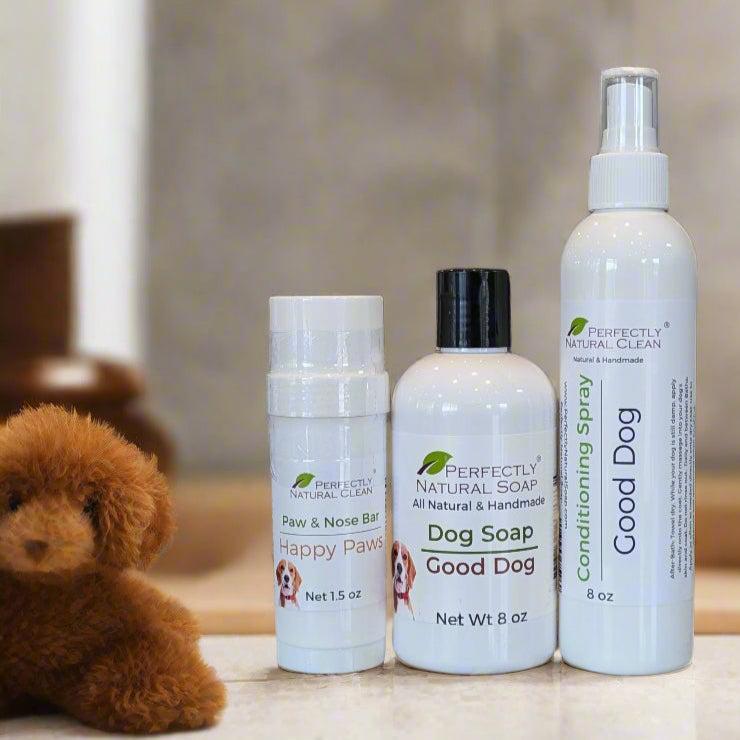 Good Dog Grooming Starter Set-Pets-Perfectly Natural Soap