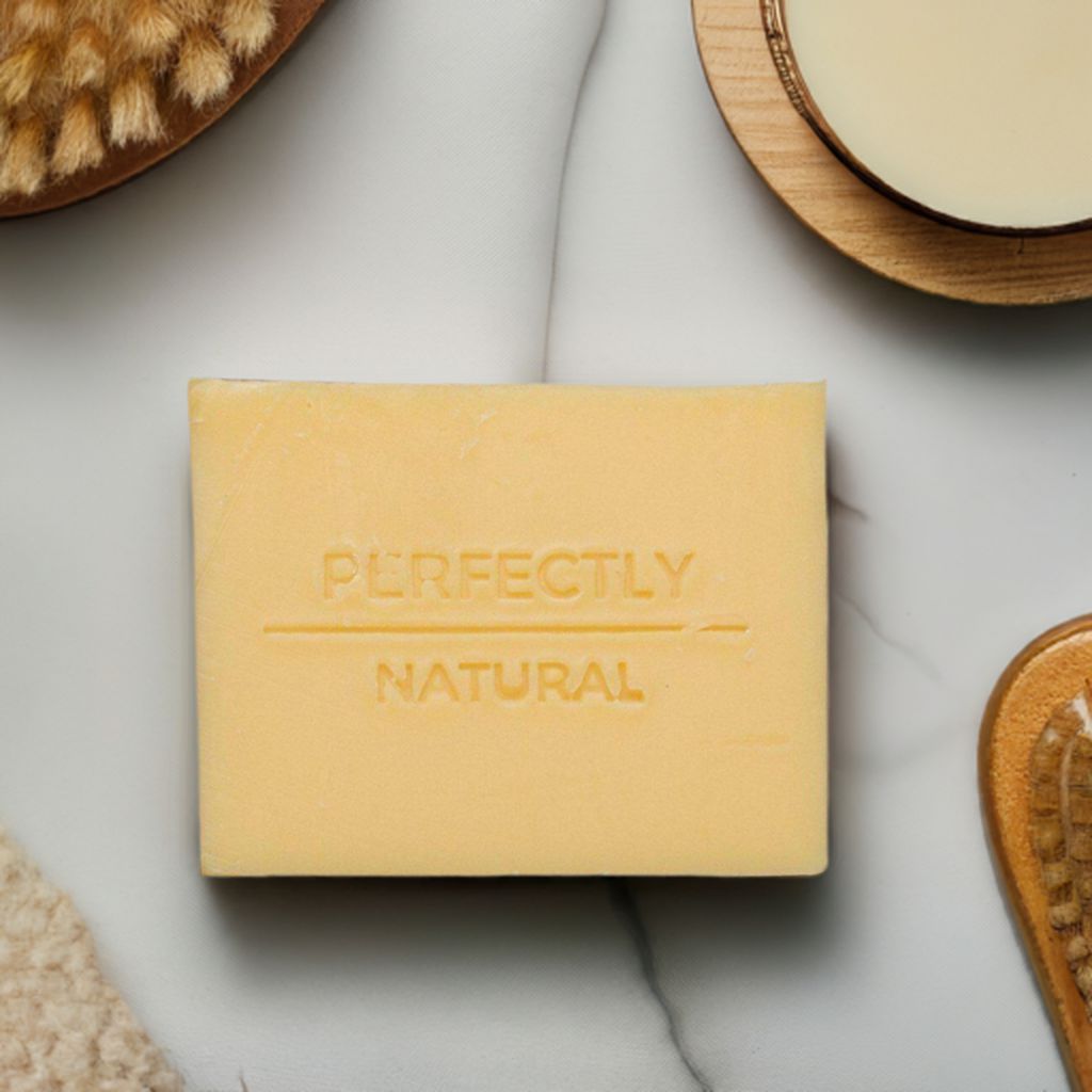 Lavender Lemongrass Handmade Natural Soap Bar, 4 oz-Bar Soap-Perfectly Natural Soap