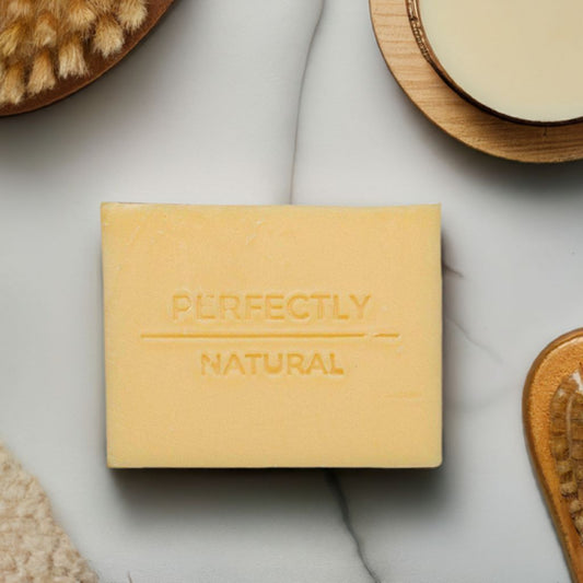 Lavender Lemongrass Handmade Natural Soap Bar, 4 oz-Bar Soap-Perfectly Natural Soap