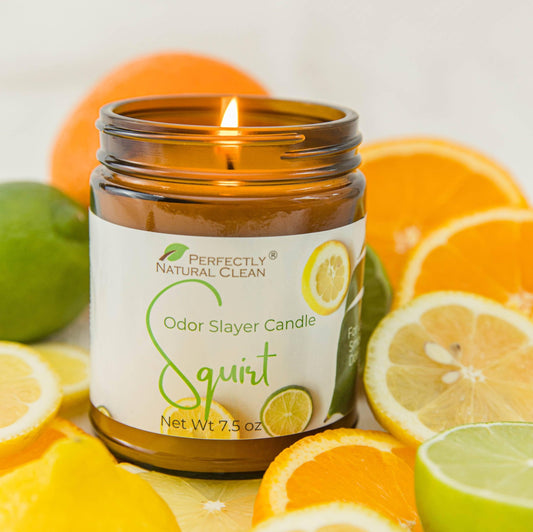 Odor Slayer Candles - Choice of Scent, 7.5 oz-Candles-Perfectly Natural Soap