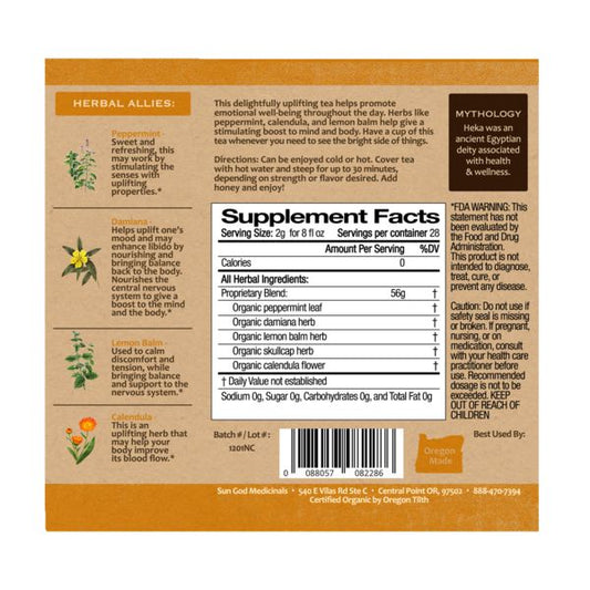 Organic Heka Happy Tea 2oz-Apothecary-Perfectly Natural Soap