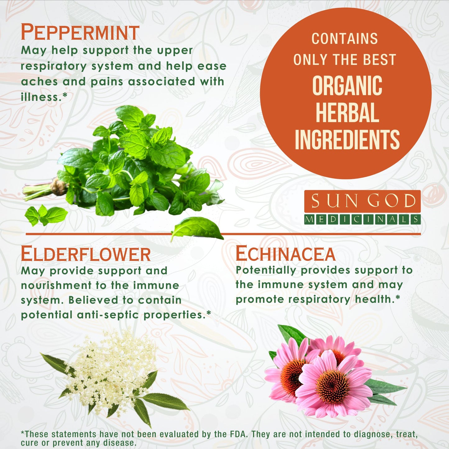 Organic Panacea Cold and Flu Tea 2oz-Apothecary-Perfectly Natural Soap