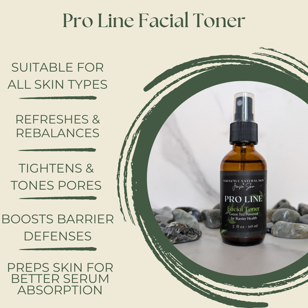 PRO LINE Facial Toner, 2 oz-Facial Care-Perfectly Natural Soap