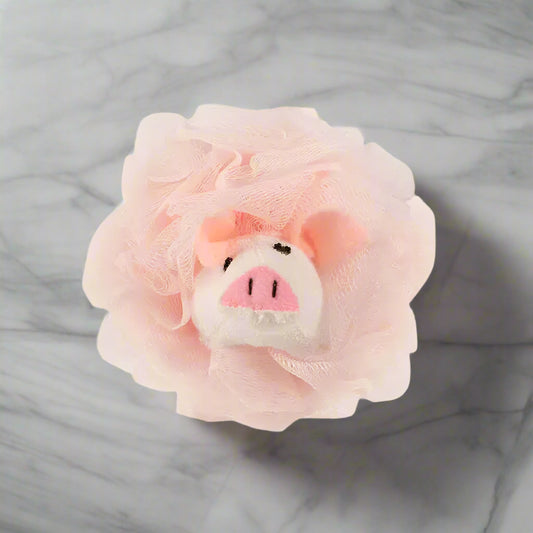 Piggy Super Scrubbie-Bath Accessories-Perfectly Natural Soap