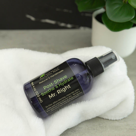 Post-Shave Soothe & Hydrate Spray, Choice of Scent, 4 oz-Men-Perfectly Natural Soap