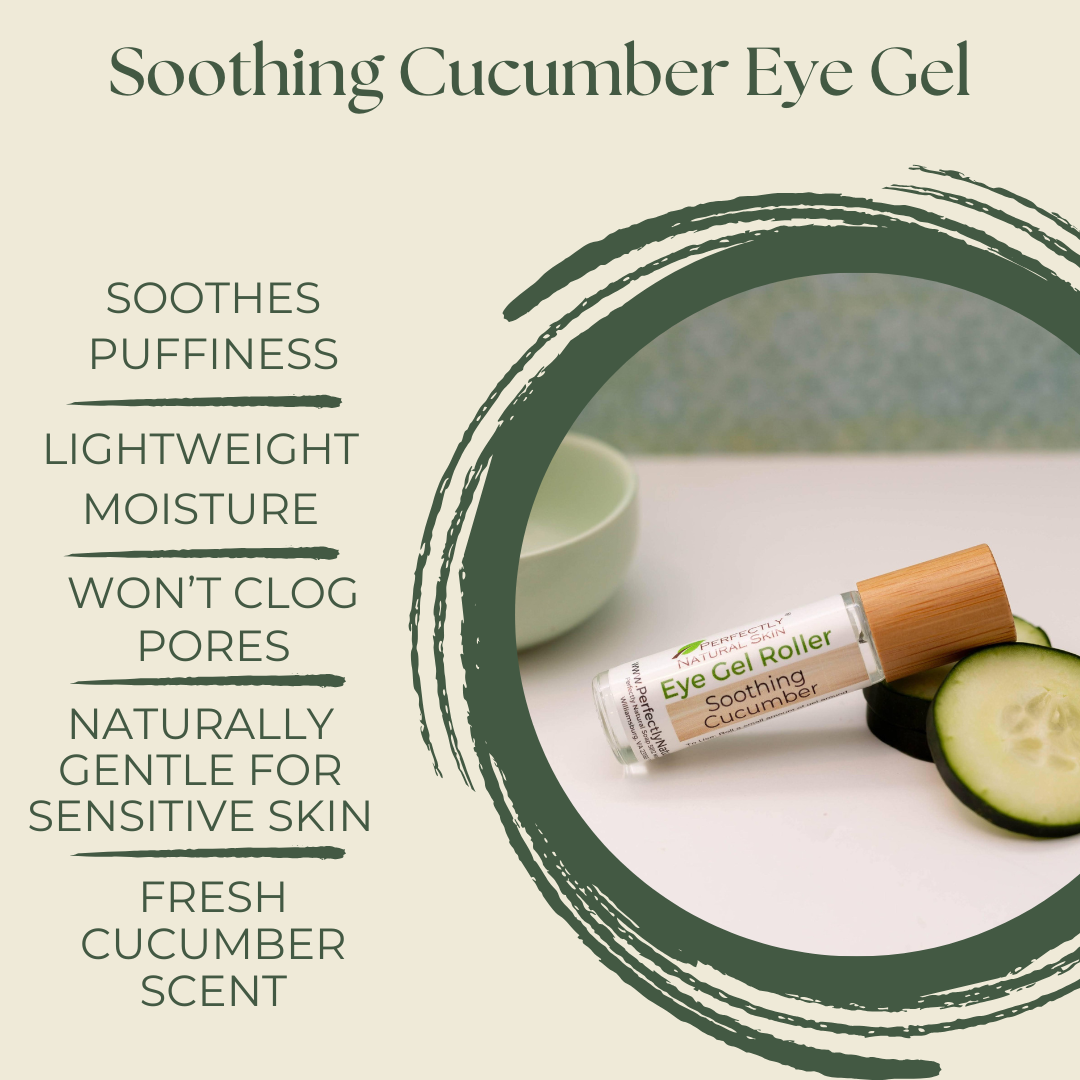 Soothing Cucumber Eye Gel-Facial Care-Perfectly Natural Soap