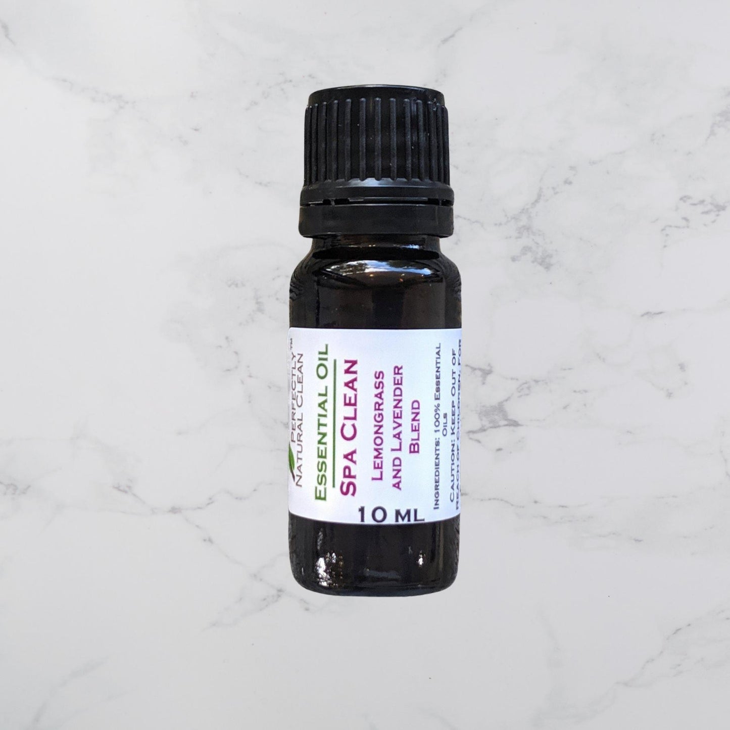 Spa Clean - Lavender and Lemongrass Essential Oil Blend, 10 ml-Essential Oils-Perfectly Natural Soap