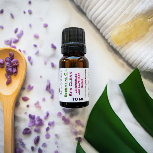 Spa Clean - Lavender and Lemongrass Essential Oil Blend, 10 ml-Essential Oils-Perfectly Natural Soap