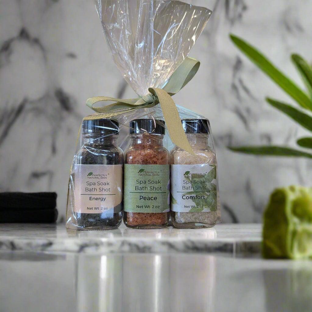 Spa Soak Foaming Mineral Salts-Bath Soaks-Perfectly Natural Soap