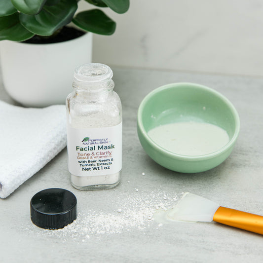 Tone & Clarify - DMAE & Vitamin C Facial Mask-Facial Care-Perfectly Natural Soap