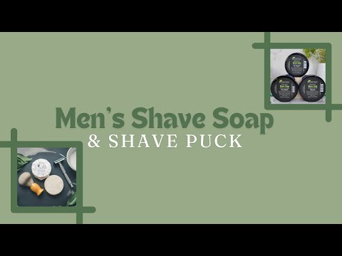 Mr. Right Natural Artisan Shave Soap Puck