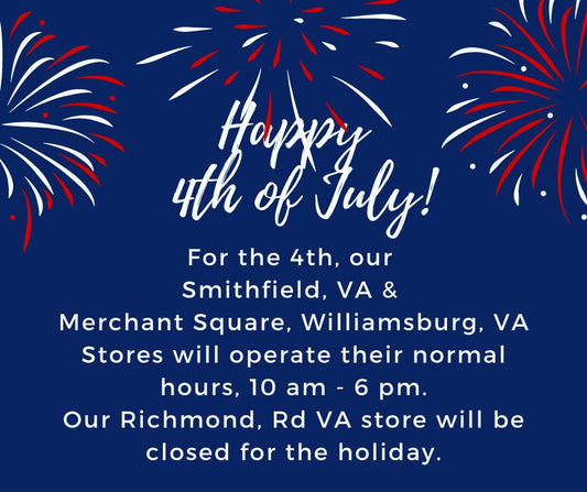 July 4th Store Hours