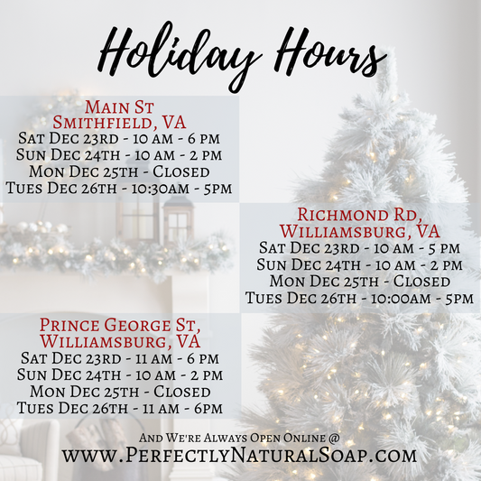 Holiday & New Year's Hours