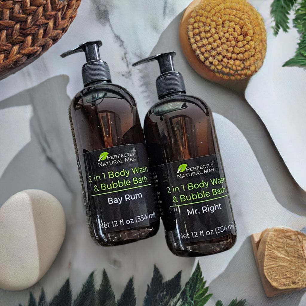 2 in 1 Men's Collection Body Wash & Bubble Bath|Shower Gel Soap
