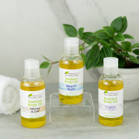 Radiant Body Oil - Choice of Scent, 4 oz
