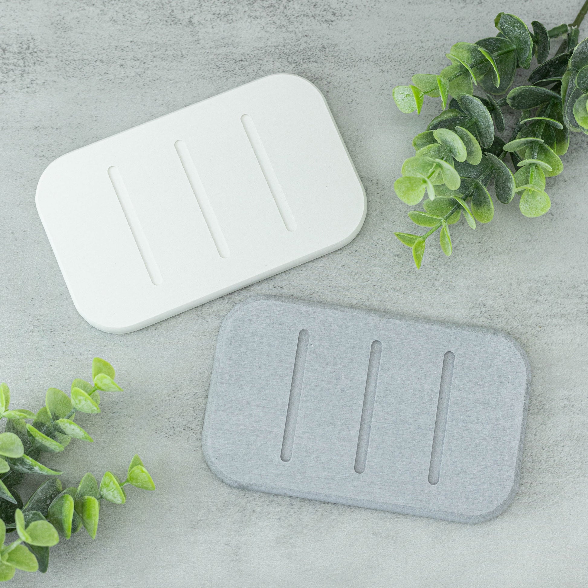 Absorbing Stone Soap Dish - Choice of Color-Bath Accessories-Perfectly Natural Soap