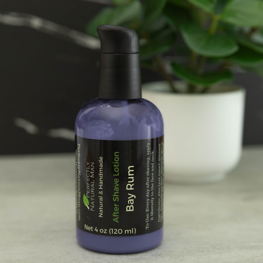 After Shave Lotion, Choice of Scent, 4 oz-Men-Perfectly Natural Soap