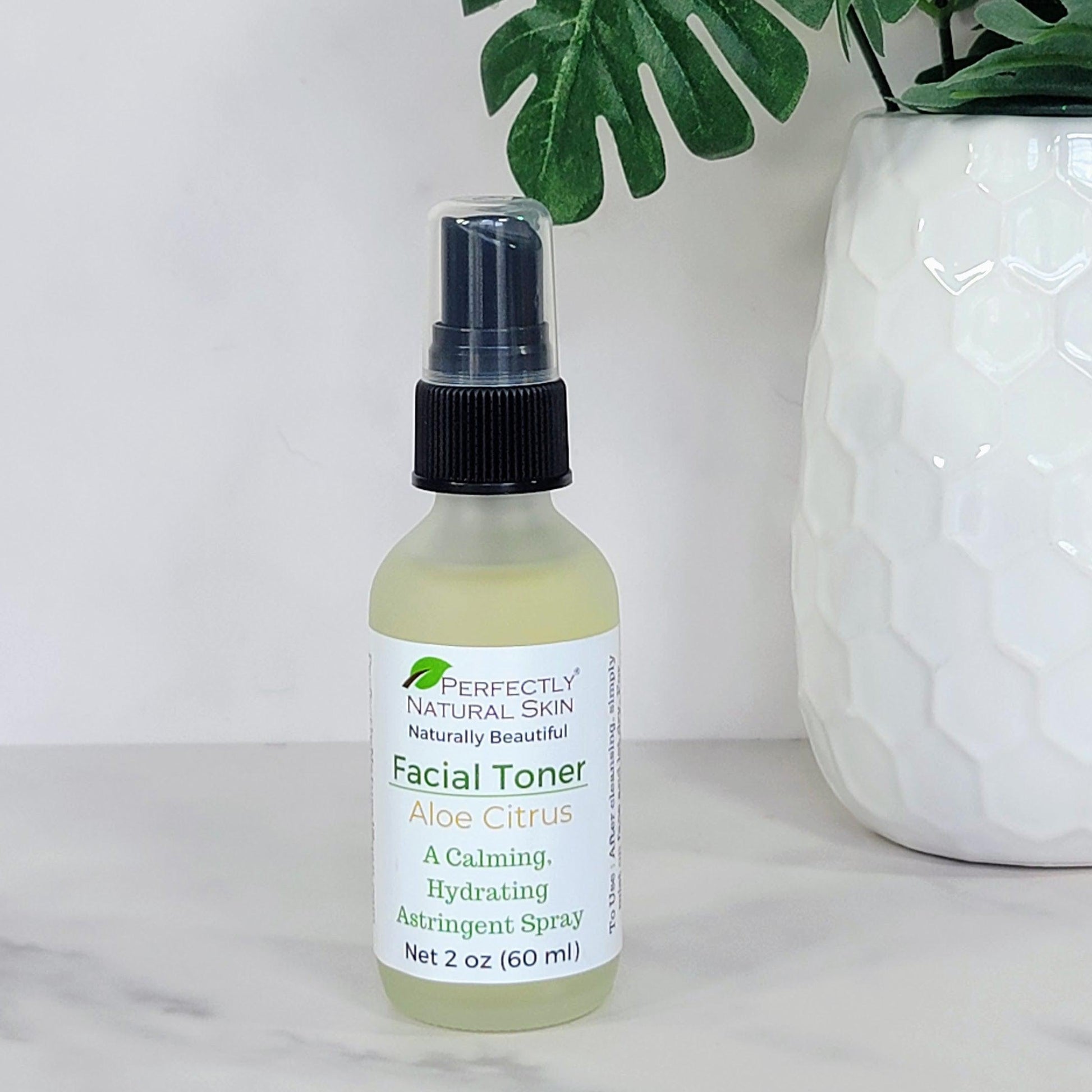 Aloe Citrus Facial Toner 2 oz-Facial Care-Perfectly Natural Soap