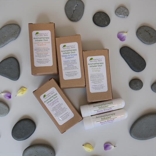 Aromatherapy Nasal Inhaler Duos, Choice of Set-Home & Lifestyle-Perfectly Natural Soap