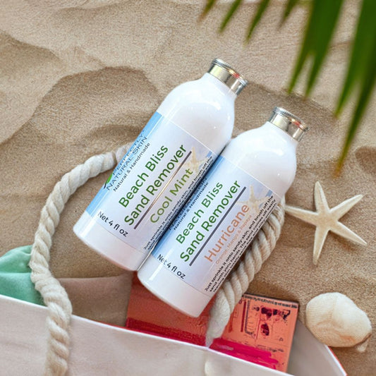 Beach Bliss Sand Remover - Choice of Scent, 4 oz-Body Powder & Spray-Perfectly Natural Soap