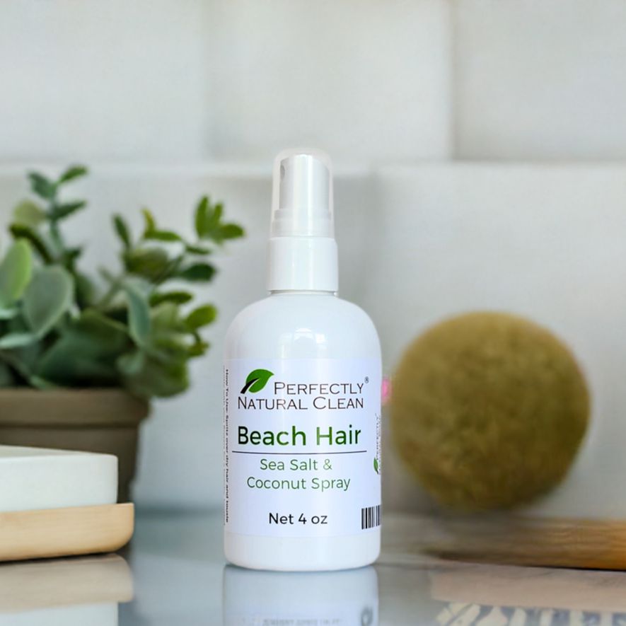 Beach Hair - Sea Salt & Coconut Spray, 4 oz-Natural Hair Care-Perfectly Natural Soap