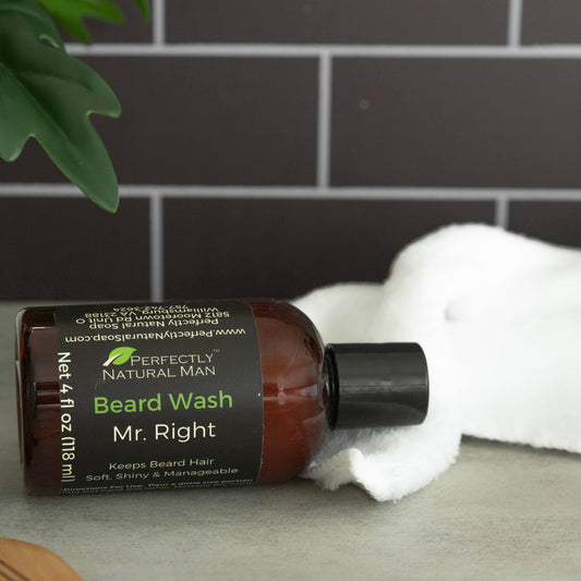 Beard Wash, Choice of Scent, 4 oz-Men-Perfectly Natural Soap