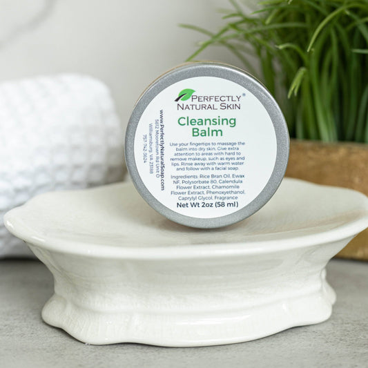 Cleansing Balm, 2 oz-Facial Care-Perfectly Natural Soap