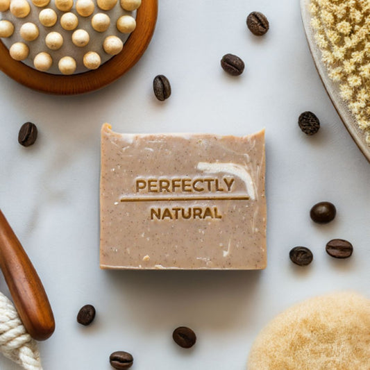 Coffeehouse Handmade Natural Soap Bar, 4 oz-Bar Soap-Perfectly Natural Soap