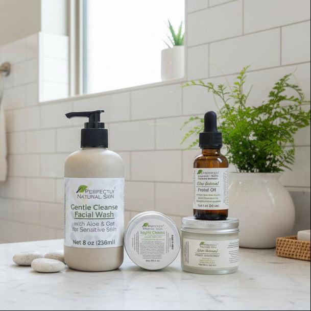 Dry Skin Rescue Bundle-Facial Care-Perfectly Natural Soap