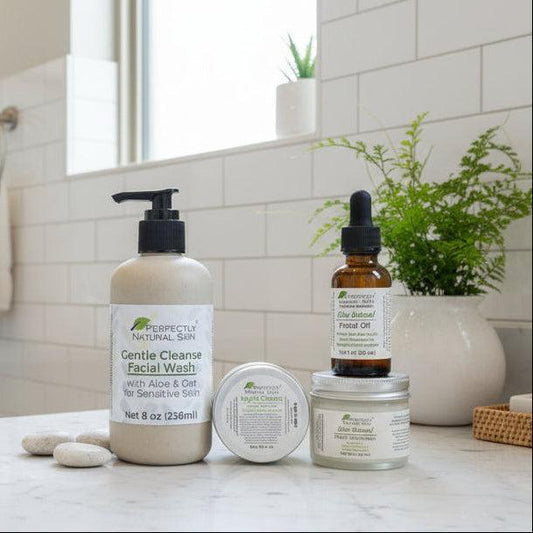 Dry Skin Rescue Bundle-Facial Care-Perfectly Natural Soap