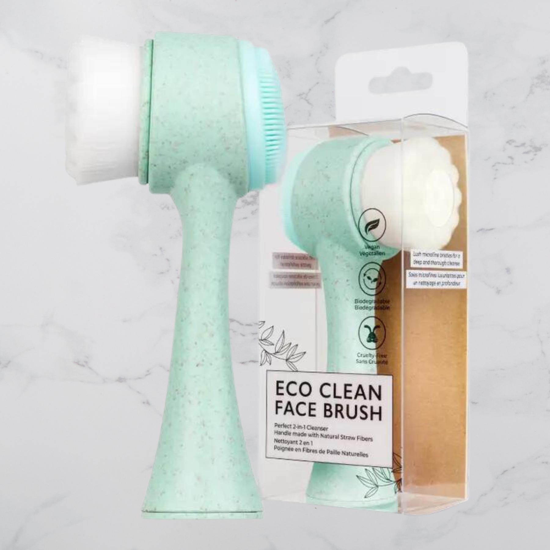 Eco Clean Face Brush, Choice of Color-Bath Accessories-Perfectly Natural Soap