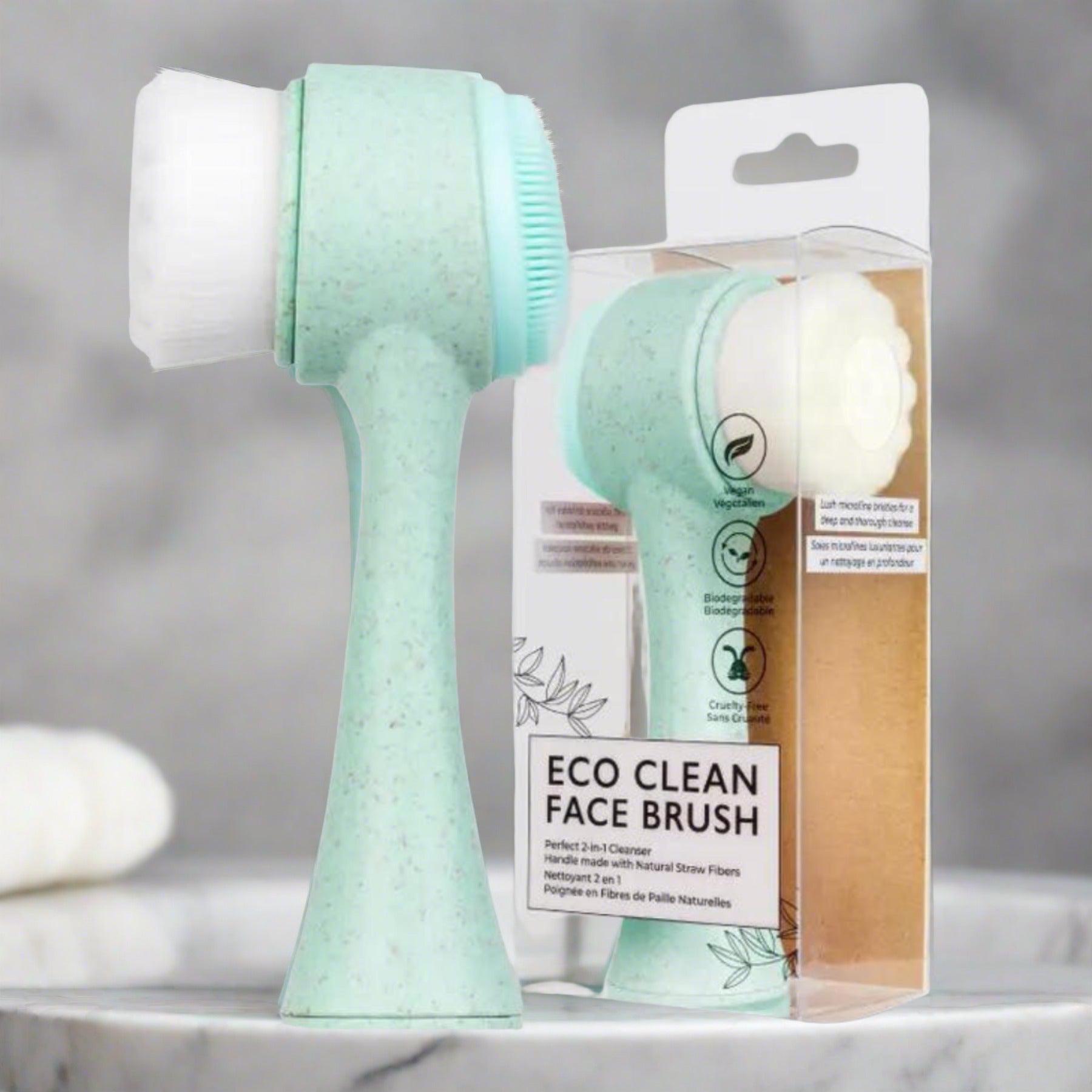 Eco Clean Face Brush, Choice of Color-Bath Accessories-Perfectly Natural Soap