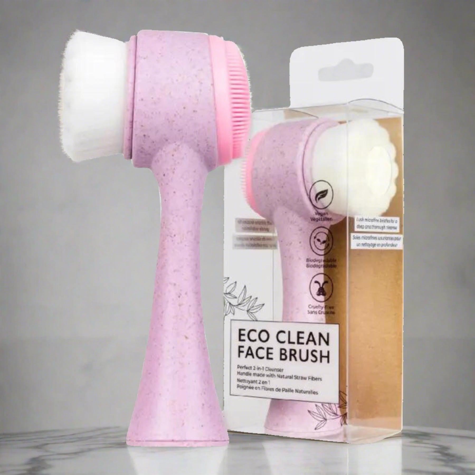 Eco Clean Face Brush, Choice of Color-Bath Accessories-Perfectly Natural Soap