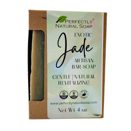 Exotic Jade Handmade Natural Soap Bar, 4 oz - Seasonal-Bar Soap-Perfectly Natural Soap