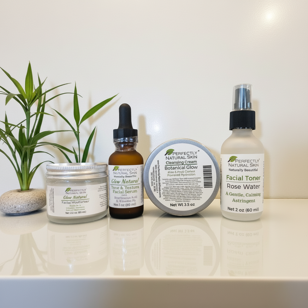 Complete Facial Care Starter Set - Mature Skin-Facial Care-Perfectly Natural Soap