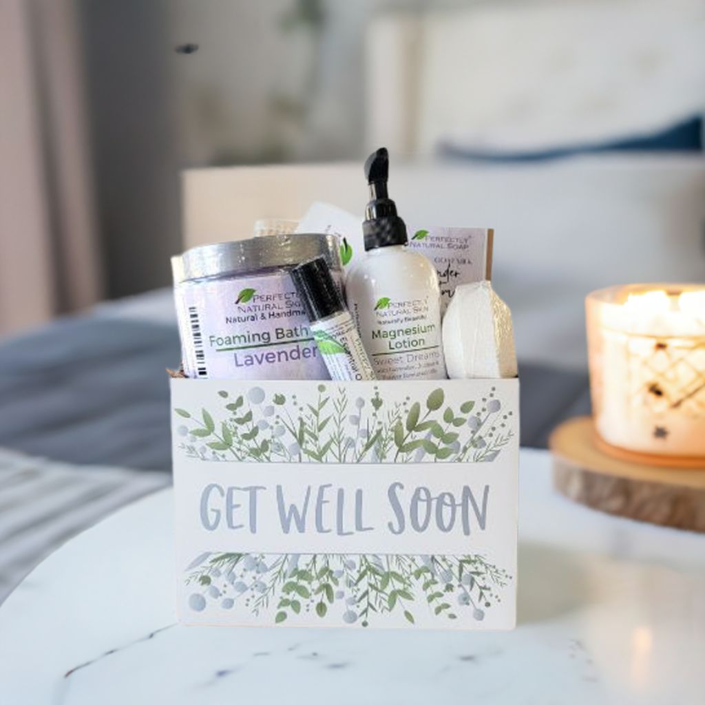 Get Well Gift Box-Gift Sets / Certificates-Perfectly Natural Soap