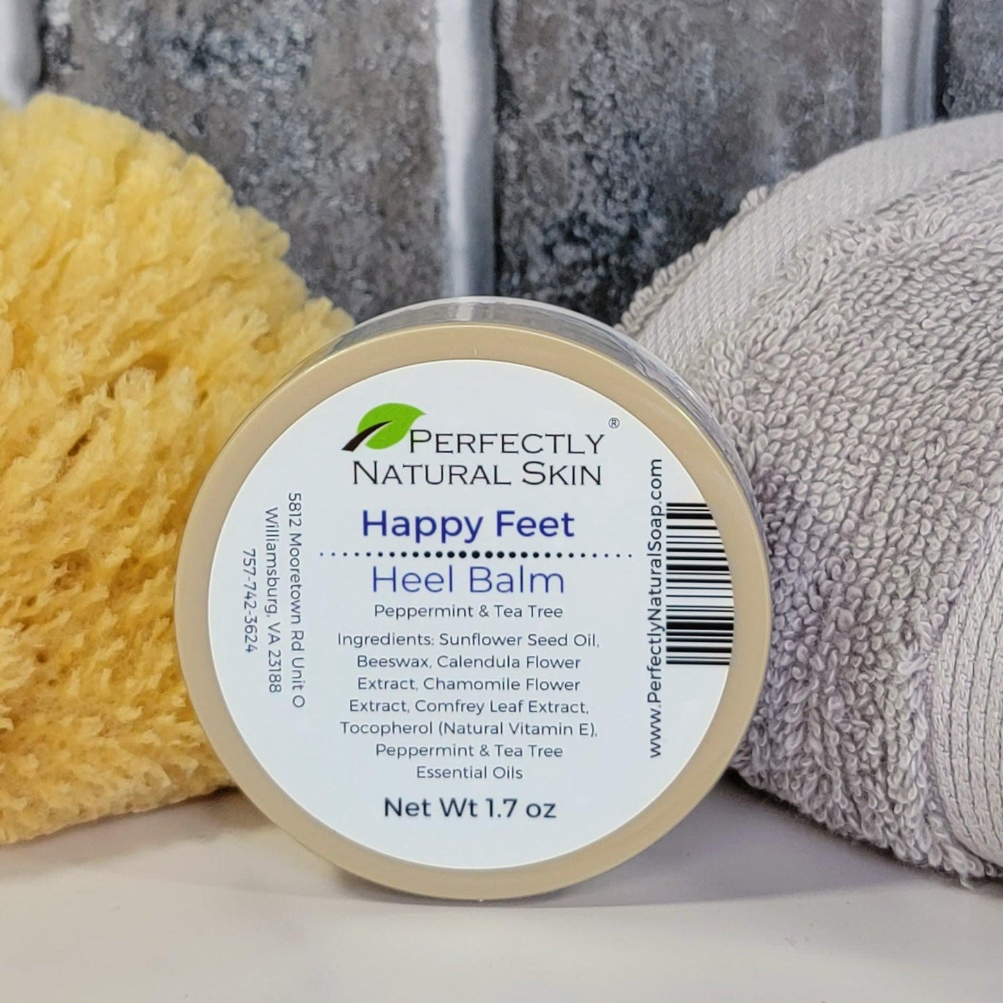 Happy Feet Heel Balm-Hands & Feet-Perfectly Natural Soap