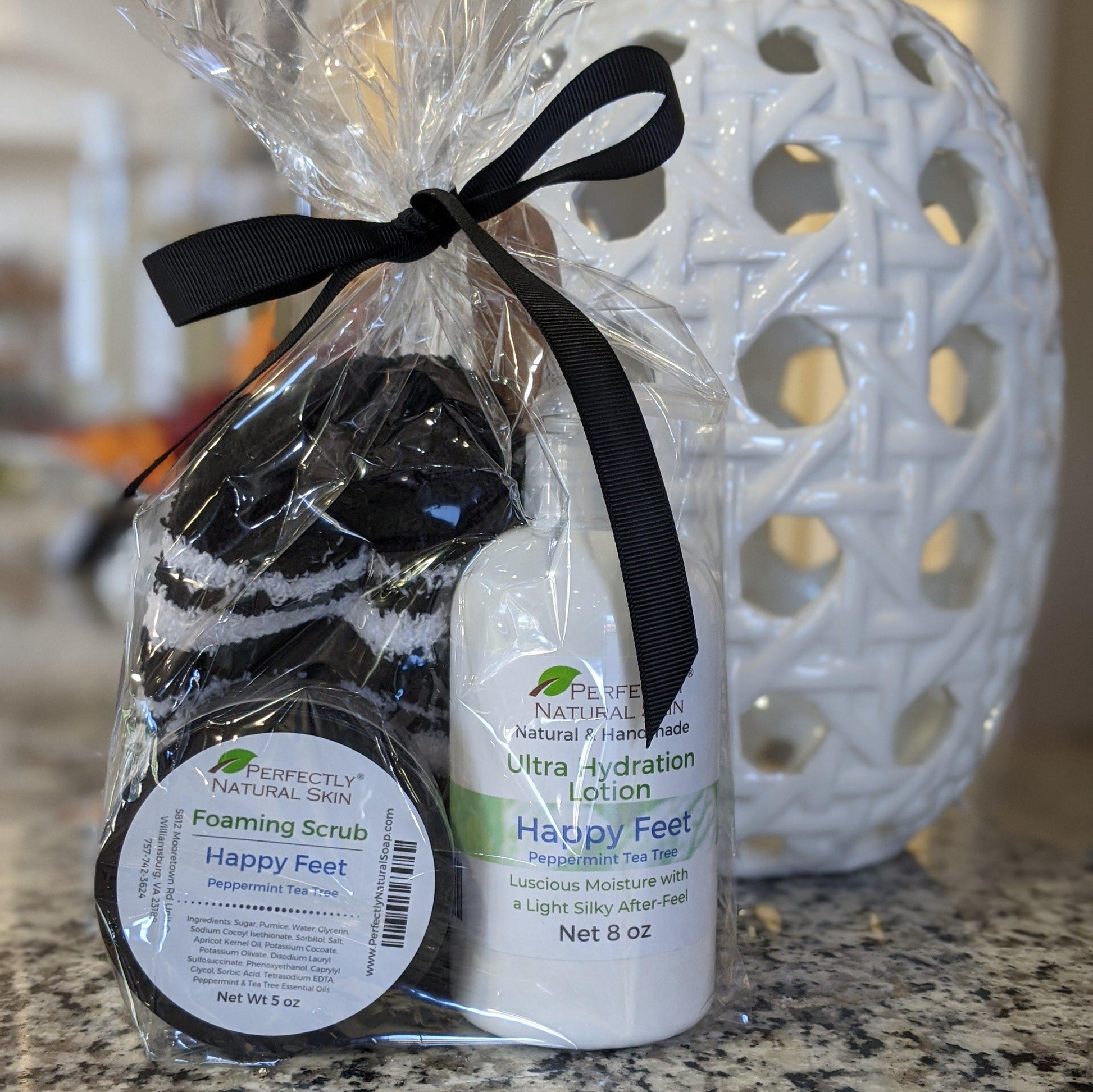 Happy Feet Scrub & Smooth Set-Hands & Feet-Perfectly Natural Soap
