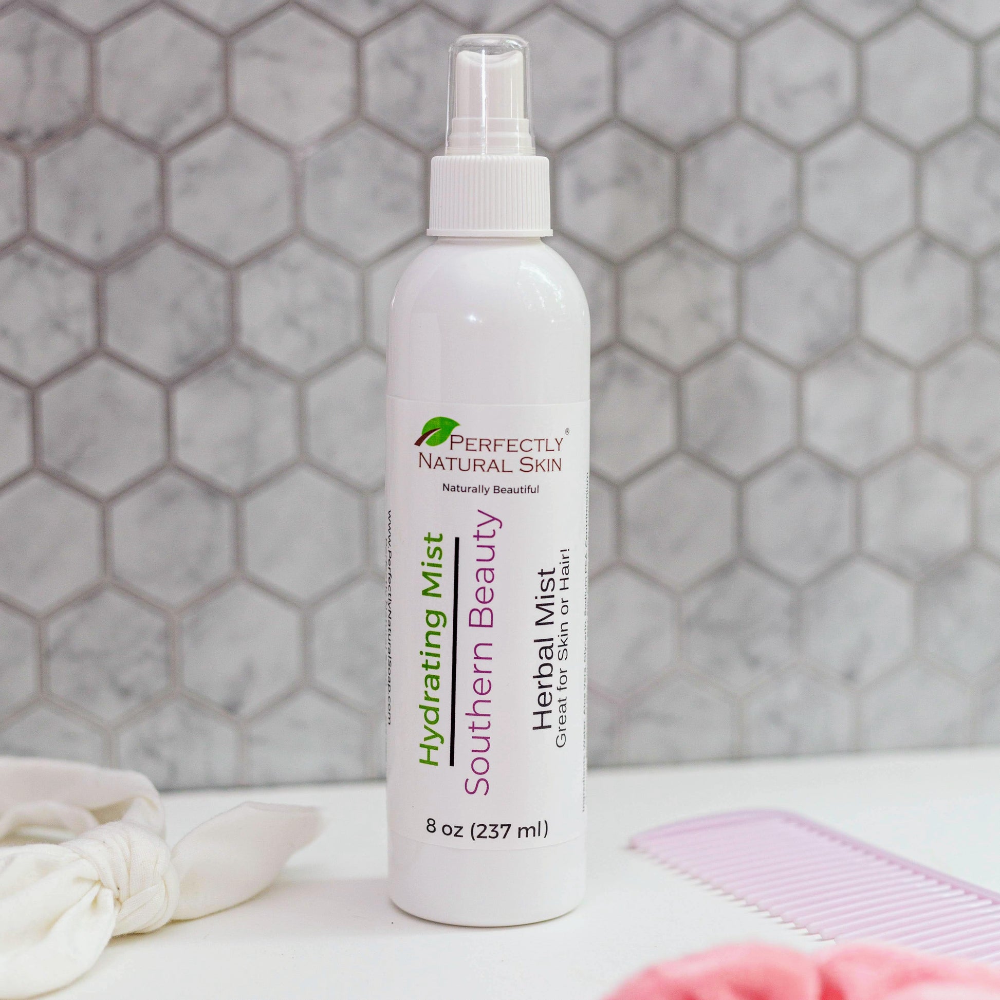 Hydrating Spray - Hair/Body, 8 oz-Body Powder & Spray-Perfectly Natural Soap