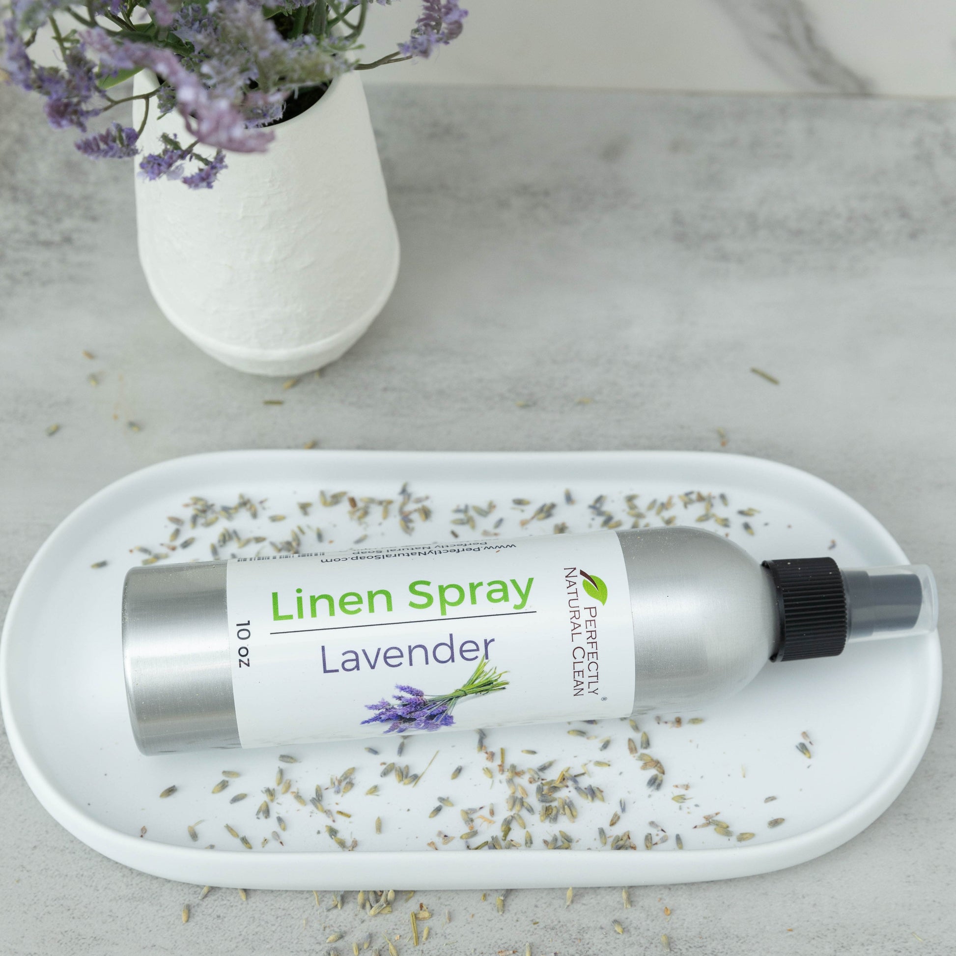 Lavender Linen Spray, 10 oz-Home & Lifestyle-Perfectly Natural Soap