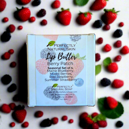 Lip Butter Seasonal Set - Limited Edition-Lip Balm-Perfectly Natural Soap