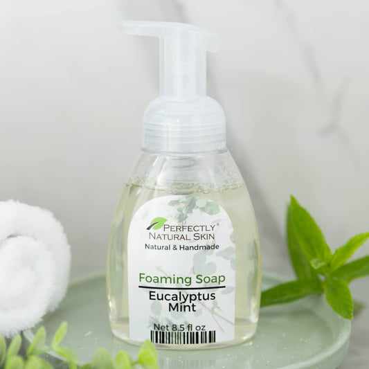 Liquid Foaming Soap - Choice of Scent, 8.5 oz-Liquid & Foaming Soap-Perfectly Natural Soap