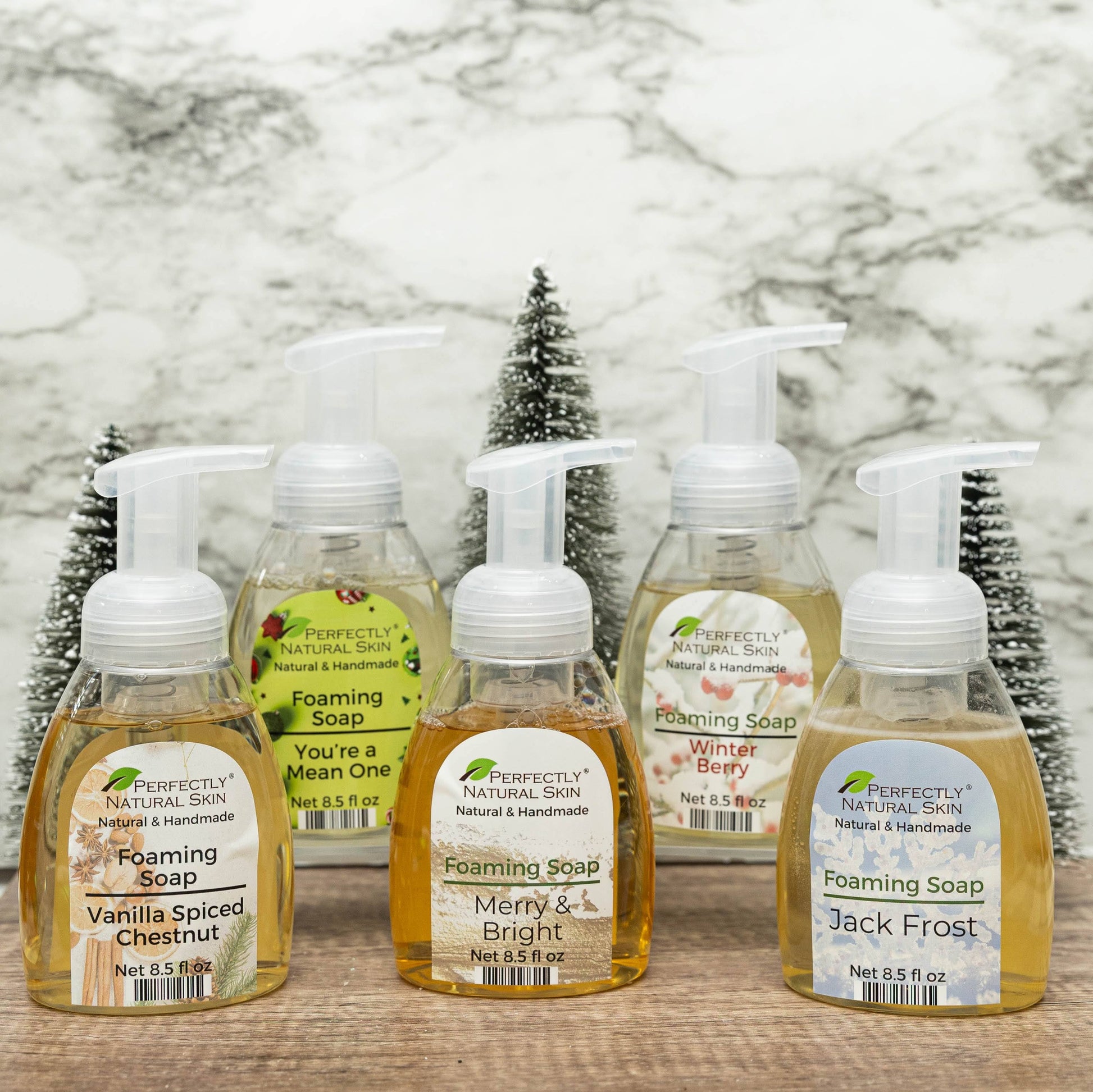 Liquid Foaming Soap - Choice of Scent, 8.5 oz-Liquid & Foaming Soap-Perfectly Natural Soap