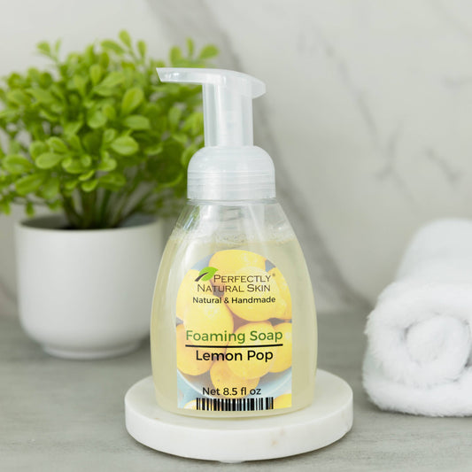 Liquid Foaming Soap - Choice of Scent, 8.5 oz-Liquid & Foaming Soap-Perfectly Natural Soap