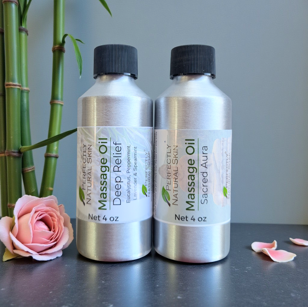 Massage Oil - Choice of Scent, 4 oz|Luxury & Massage Oils