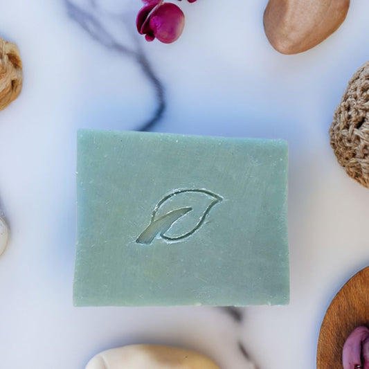 Midnight Plumeria Handmade Natural Soap Bar, 4 oz - Sale-Bar Soap-Perfectly Natural Soap