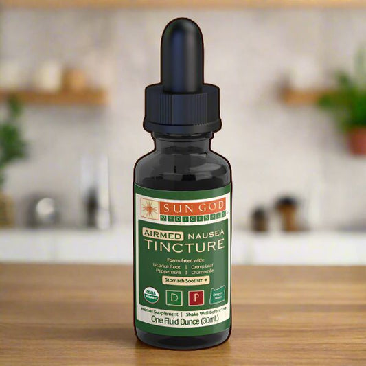 Organic Airmed Nausea Tincture 1oz|Sale